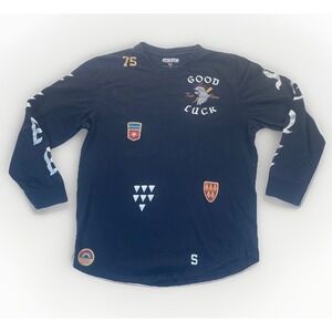 STAPLE World Renown Pigeon Brand Logo L/S Men's M Black STREETWEAR Shirt